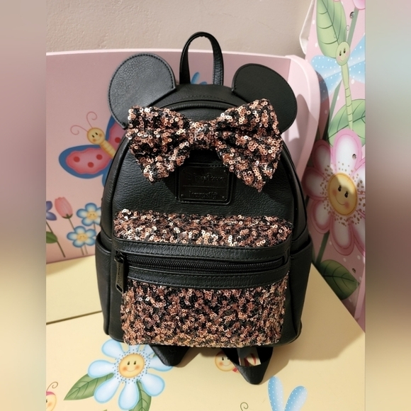 Loungefly Disney Parks Minnie Mouse Belle of the Ball Backpack main image 6